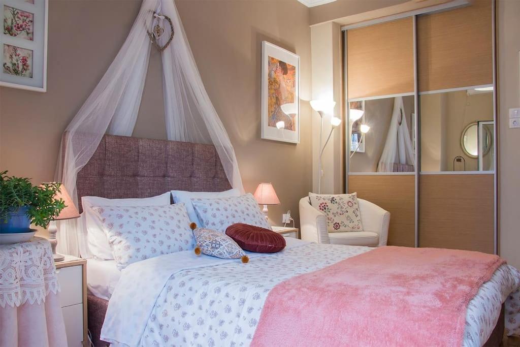 City Stay Close To The Metro A Charming Flat Atena Exterior foto
